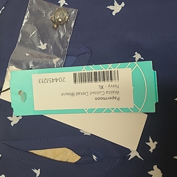 Papermoon Tank Top Blouse Size Xlarge - Picture 4 of 11